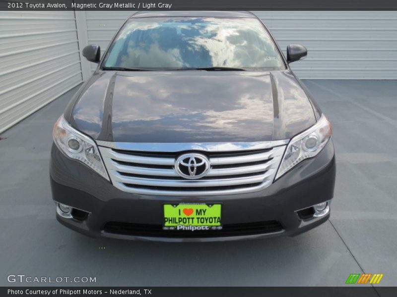 Magnetic Gray Metallic / Light Gray 2012 Toyota Avalon