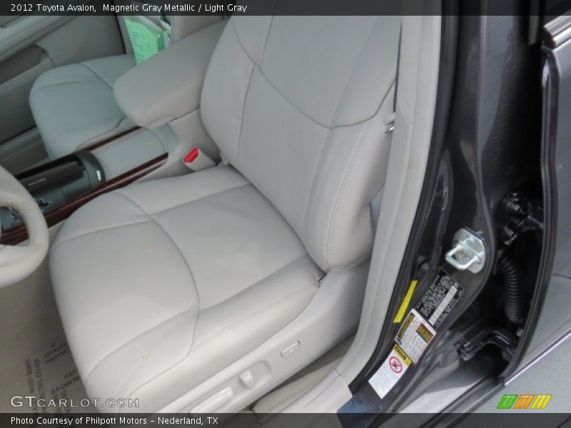 Magnetic Gray Metallic / Light Gray 2012 Toyota Avalon