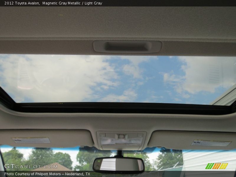 Magnetic Gray Metallic / Light Gray 2012 Toyota Avalon