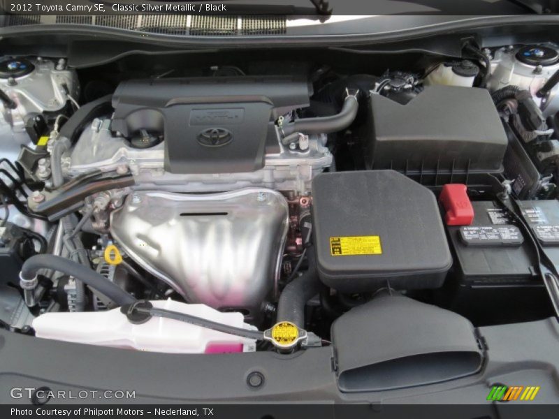 Classic Silver Metallic / Black 2012 Toyota Camry SE