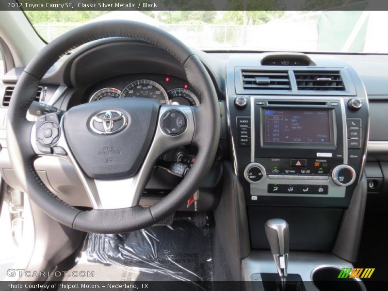 Classic Silver Metallic / Black 2012 Toyota Camry SE