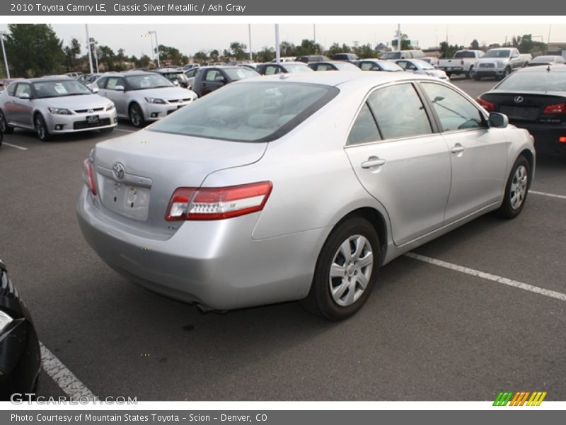 Classic Silver Metallic / Ash Gray 2010 Toyota Camry LE