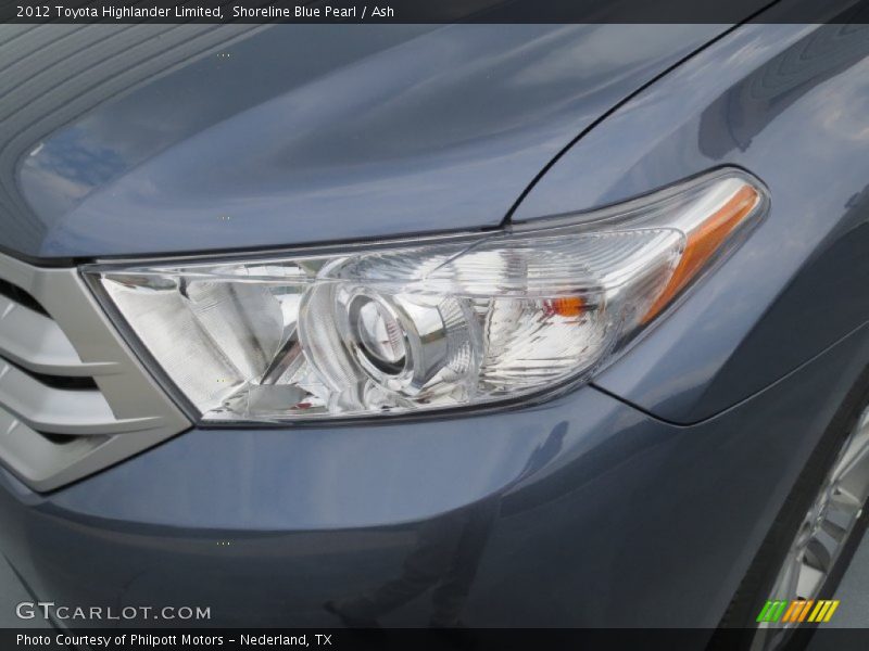 Shoreline Blue Pearl / Ash 2012 Toyota Highlander Limited