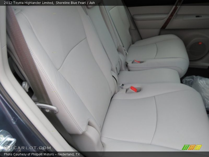 Shoreline Blue Pearl / Ash 2012 Toyota Highlander Limited