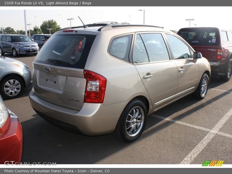 Light Almond Beige / Beige 2008 Kia Rondo LX V6
