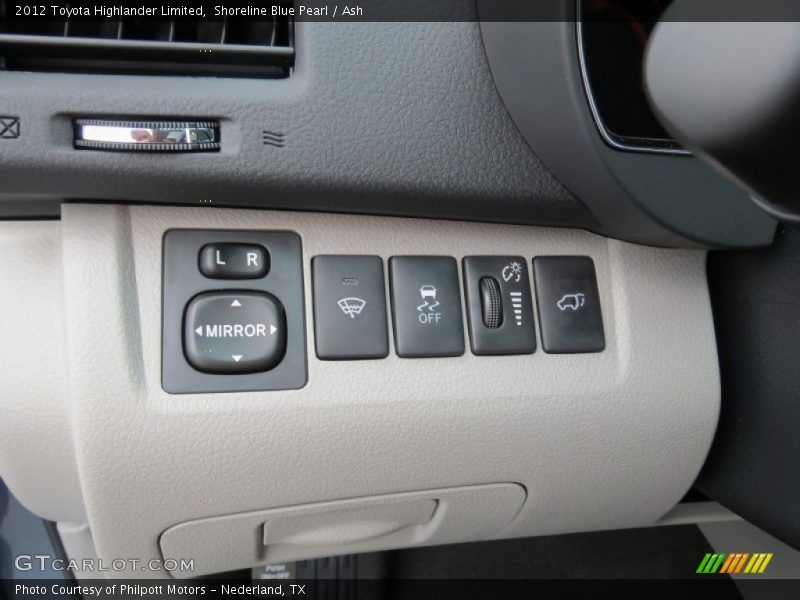 Shoreline Blue Pearl / Ash 2012 Toyota Highlander Limited