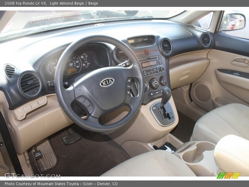 Light Almond Beige / Beige 2008 Kia Rondo LX V6