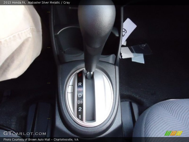 Alabaster Silver Metallic / Gray 2013 Honda Fit