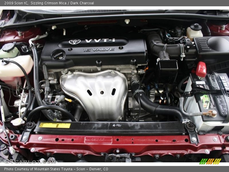  2009 tC  Engine - 2.4 Liter DOHC 16-Valve VVT-i 4 Cylinder