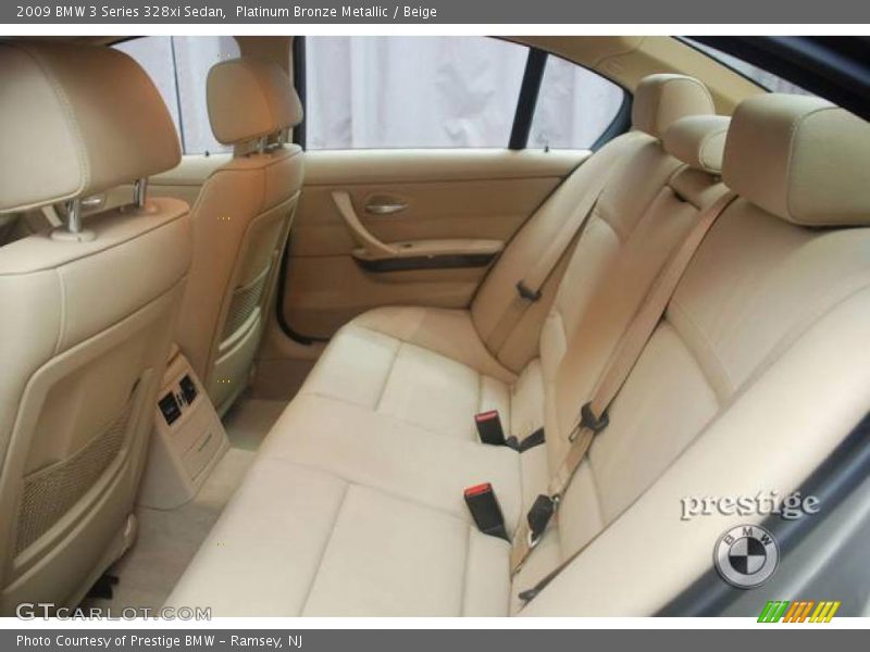 Platinum Bronze Metallic / Beige 2009 BMW 3 Series 328xi Sedan