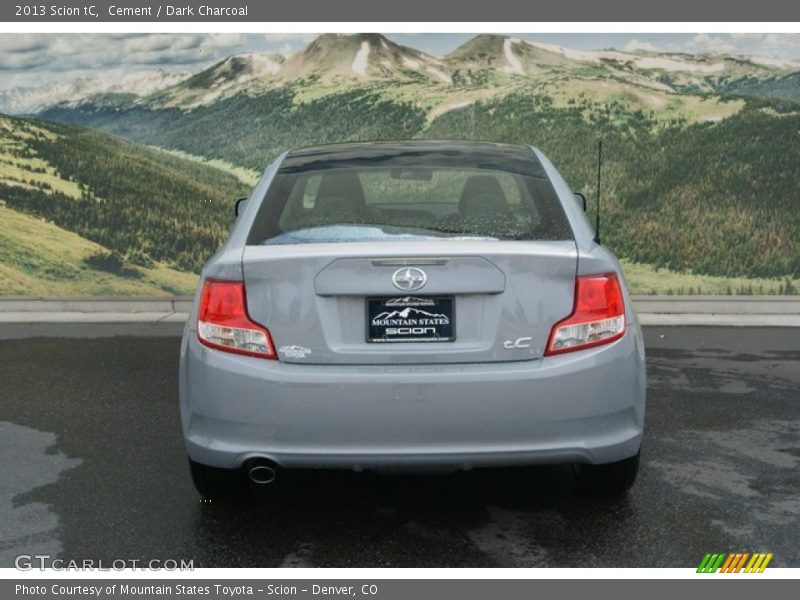 Cement / Dark Charcoal 2013 Scion tC