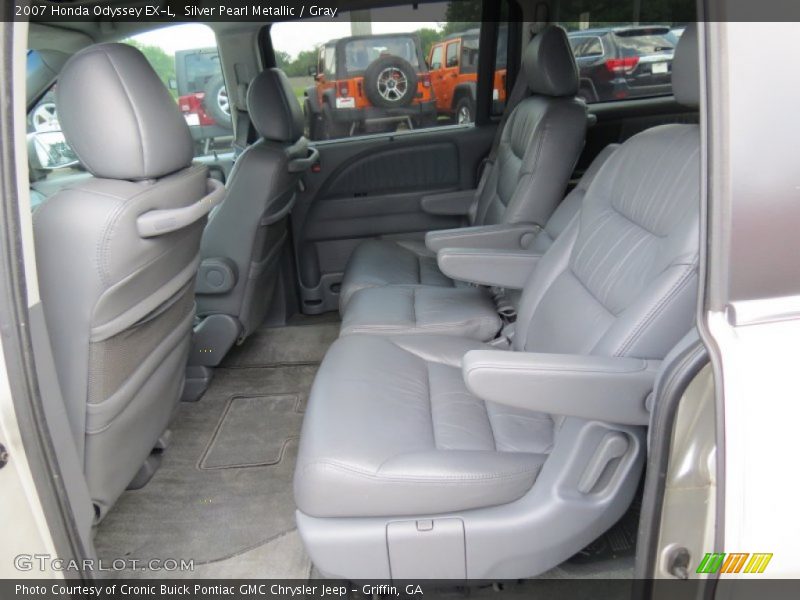 Silver Pearl Metallic / Gray 2007 Honda Odyssey EX-L