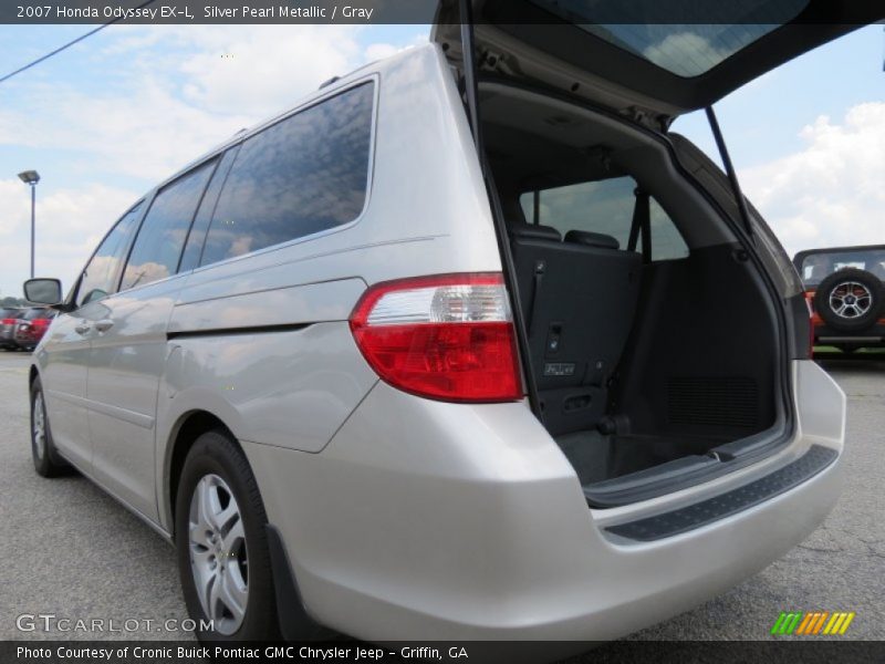 Silver Pearl Metallic / Gray 2007 Honda Odyssey EX-L