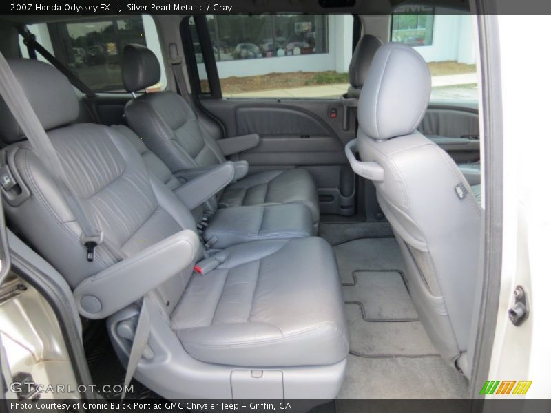 Silver Pearl Metallic / Gray 2007 Honda Odyssey EX-L
