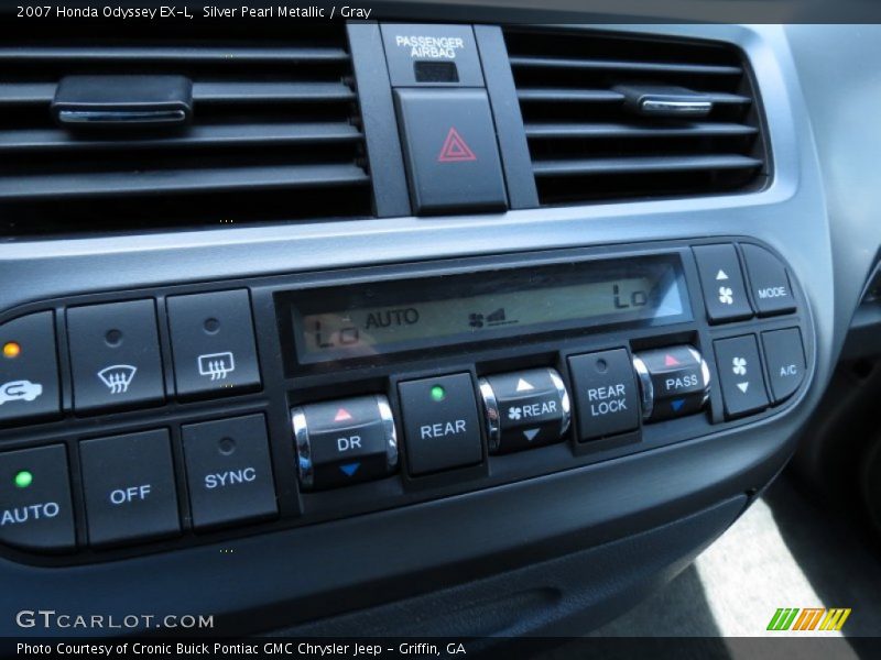 Silver Pearl Metallic / Gray 2007 Honda Odyssey EX-L