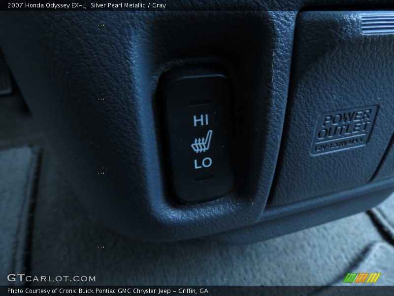 Silver Pearl Metallic / Gray 2007 Honda Odyssey EX-L
