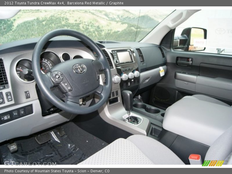 Barcelona Red Metallic / Graphite 2012 Toyota Tundra CrewMax 4x4
