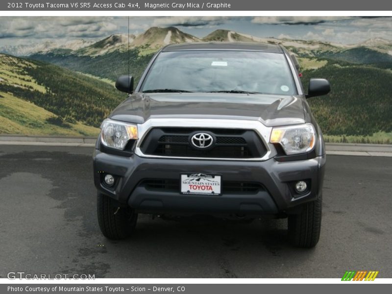 Magnetic Gray Mica / Graphite 2012 Toyota Tacoma V6 SR5 Access Cab 4x4