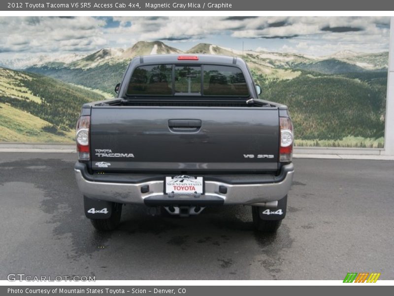 Magnetic Gray Mica / Graphite 2012 Toyota Tacoma V6 SR5 Access Cab 4x4