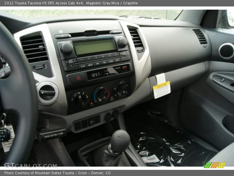 Magnetic Gray Mica / Graphite 2012 Toyota Tacoma V6 SR5 Access Cab 4x4