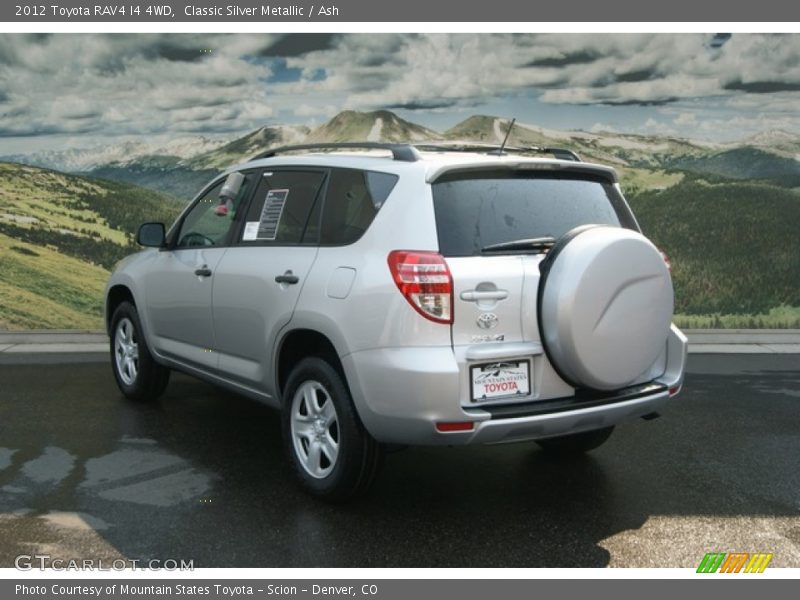 Classic Silver Metallic / Ash 2012 Toyota RAV4 I4 4WD