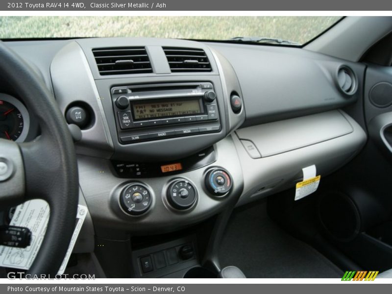 Dashboard of 2012 RAV4 I4 4WD