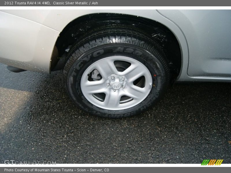 Classic Silver Metallic / Ash 2012 Toyota RAV4 I4 4WD