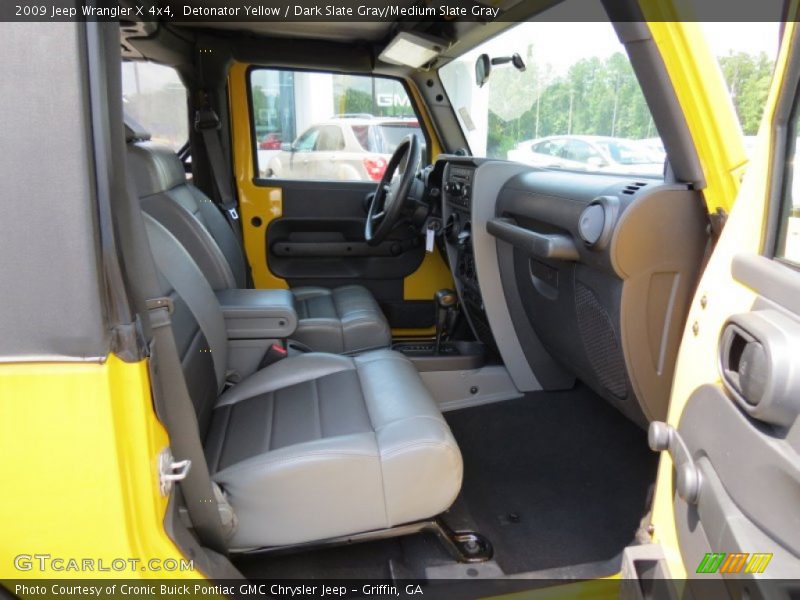  2009 Wrangler X 4x4 Dark Slate Gray/Medium Slate Gray Interior