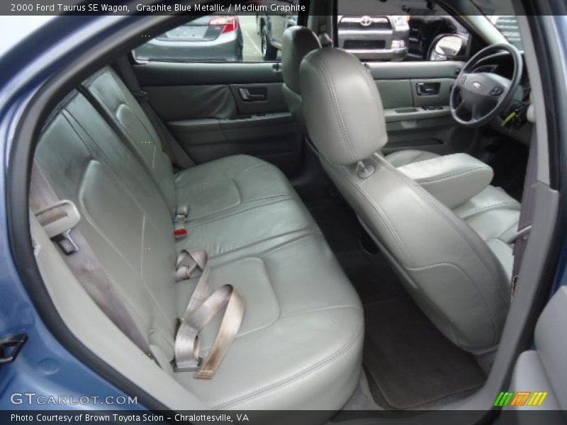Graphite Blue Metallic / Medium Graphite 2000 Ford Taurus SE Wagon