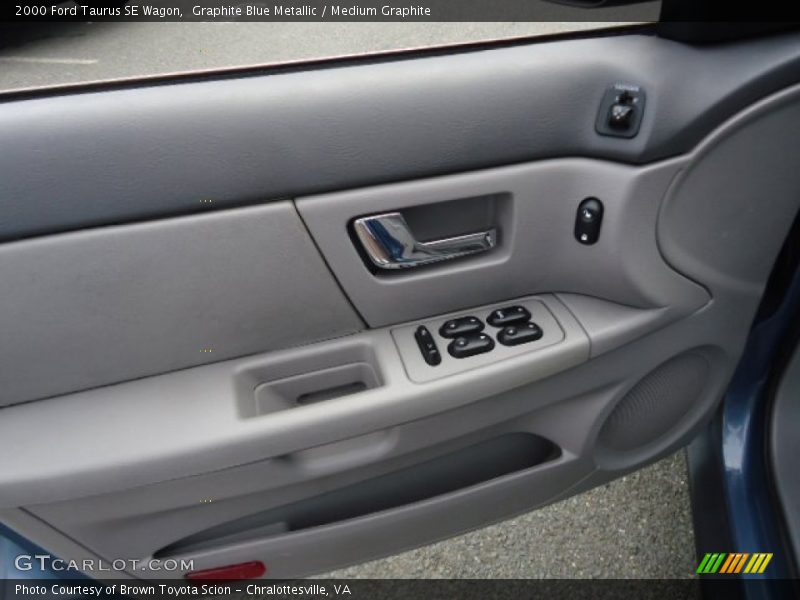 Graphite Blue Metallic / Medium Graphite 2000 Ford Taurus SE Wagon