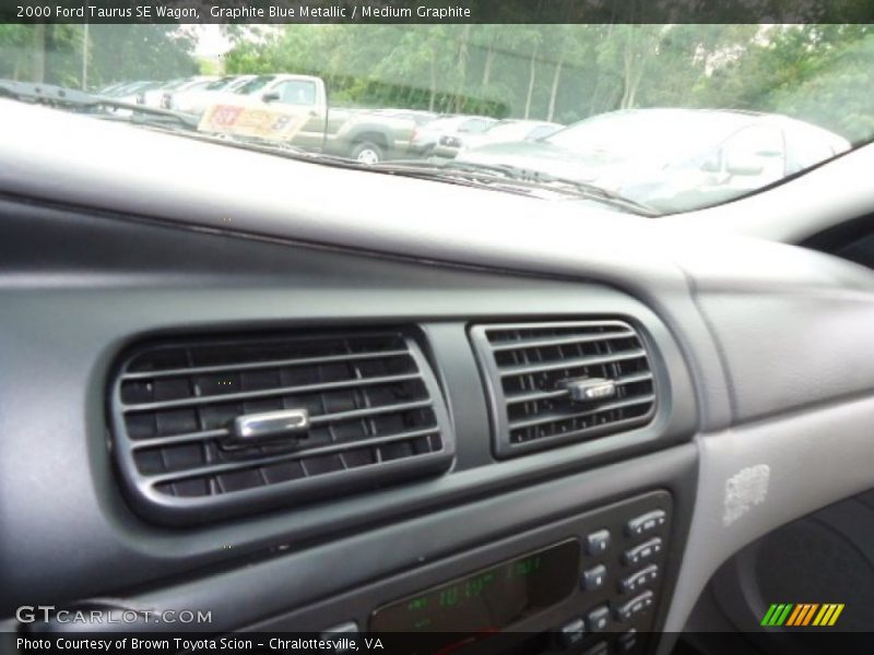 Graphite Blue Metallic / Medium Graphite 2000 Ford Taurus SE Wagon
