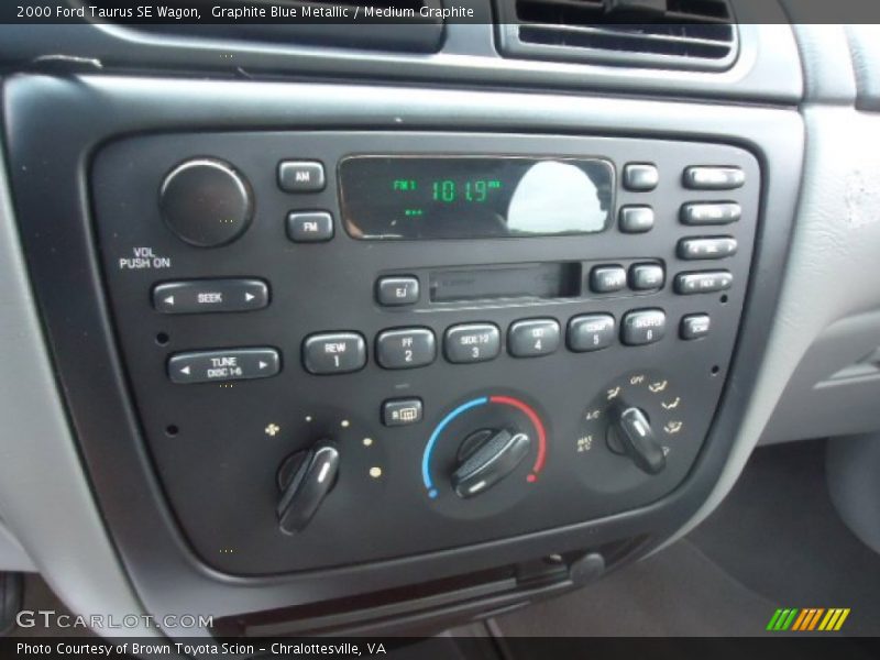 Graphite Blue Metallic / Medium Graphite 2000 Ford Taurus SE Wagon