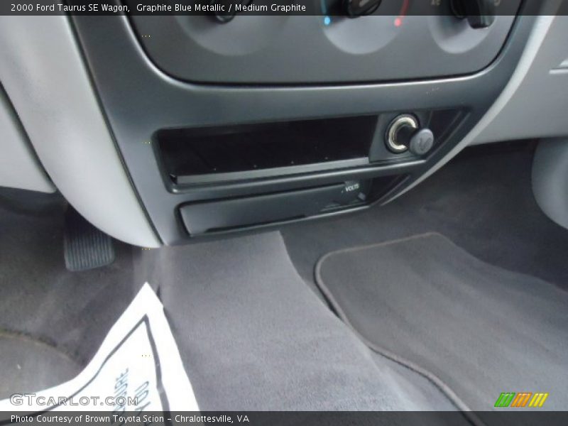 Graphite Blue Metallic / Medium Graphite 2000 Ford Taurus SE Wagon