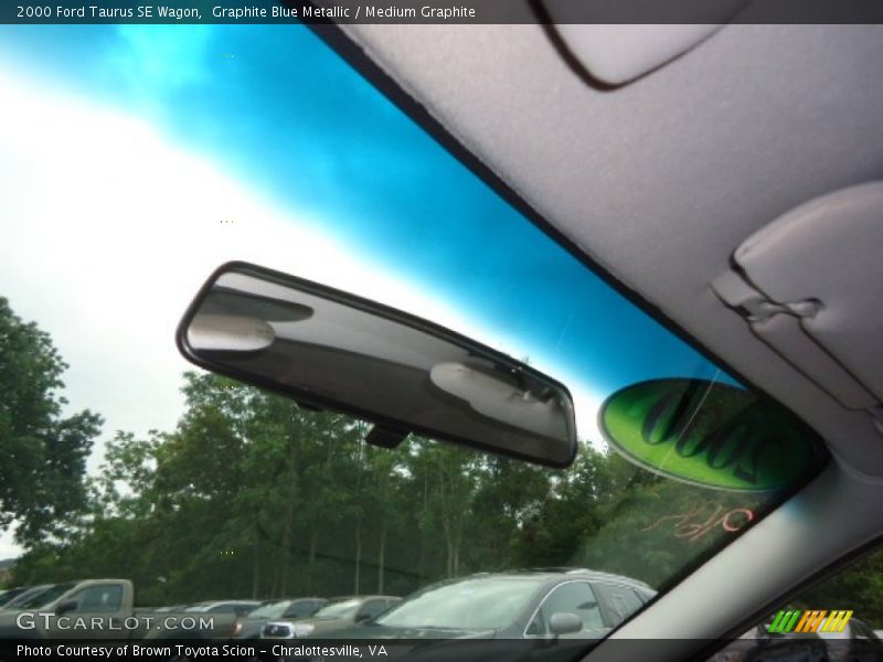 Graphite Blue Metallic / Medium Graphite 2000 Ford Taurus SE Wagon