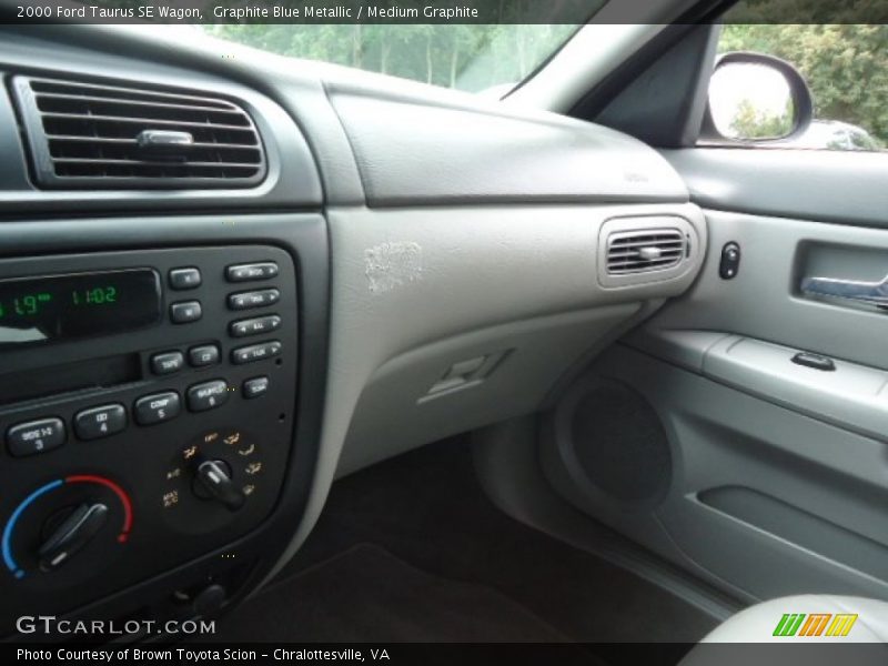 Graphite Blue Metallic / Medium Graphite 2000 Ford Taurus SE Wagon