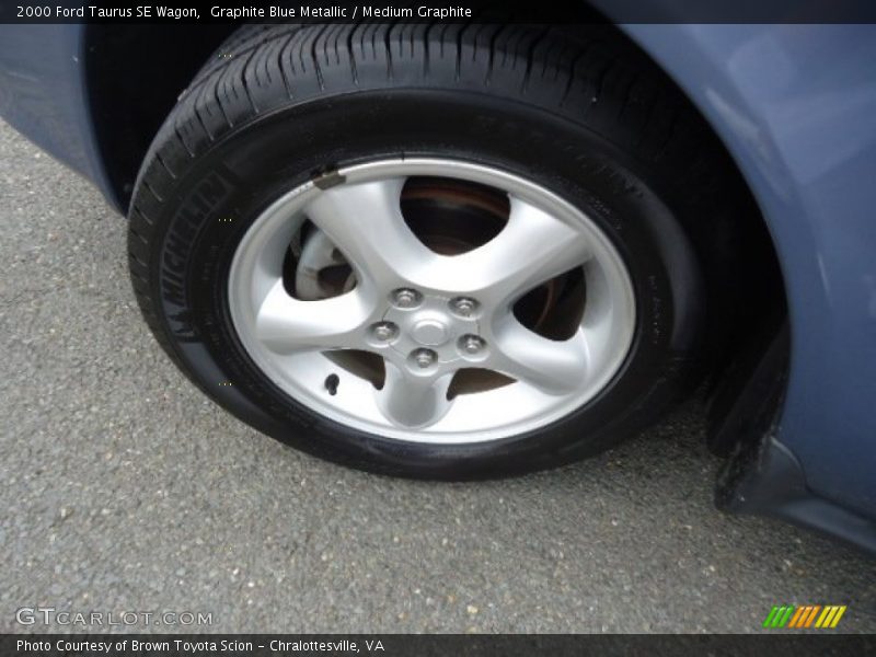 Graphite Blue Metallic / Medium Graphite 2000 Ford Taurus SE Wagon