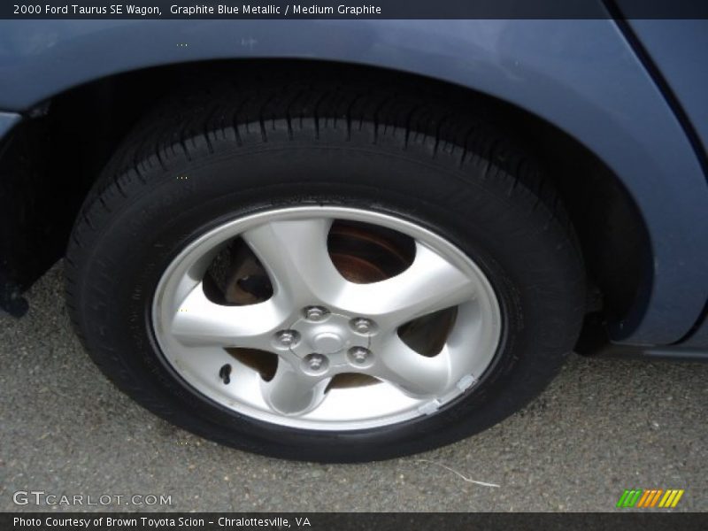 Graphite Blue Metallic / Medium Graphite 2000 Ford Taurus SE Wagon