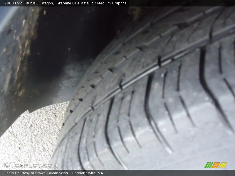 Graphite Blue Metallic / Medium Graphite 2000 Ford Taurus SE Wagon
