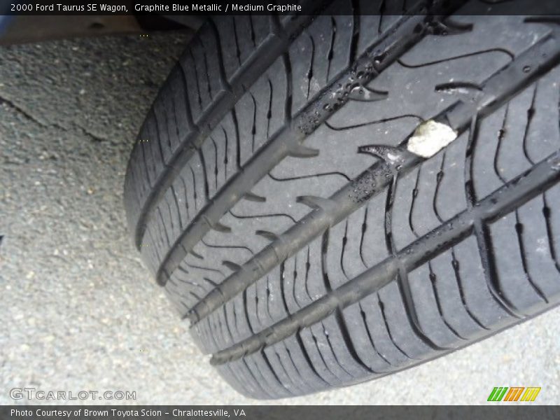 Graphite Blue Metallic / Medium Graphite 2000 Ford Taurus SE Wagon