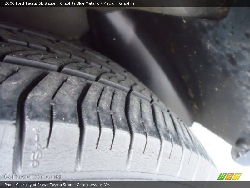 Graphite Blue Metallic / Medium Graphite 2000 Ford Taurus SE Wagon