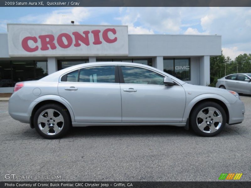 Quicksilver / Gray 2009 Saturn Aura XE