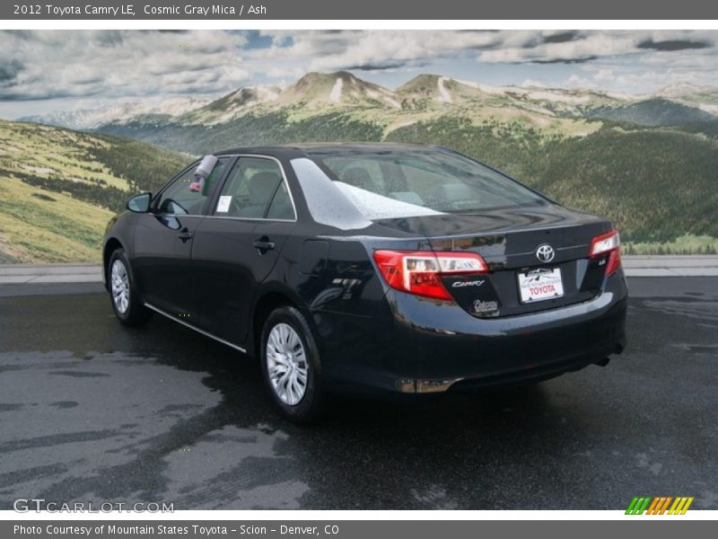 Cosmic Gray Mica / Ash 2012 Toyota Camry LE