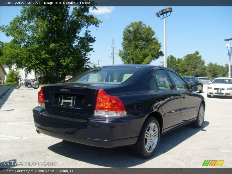 Magic Blue Metallic / Taupe 2008 Volvo S60 2.5T