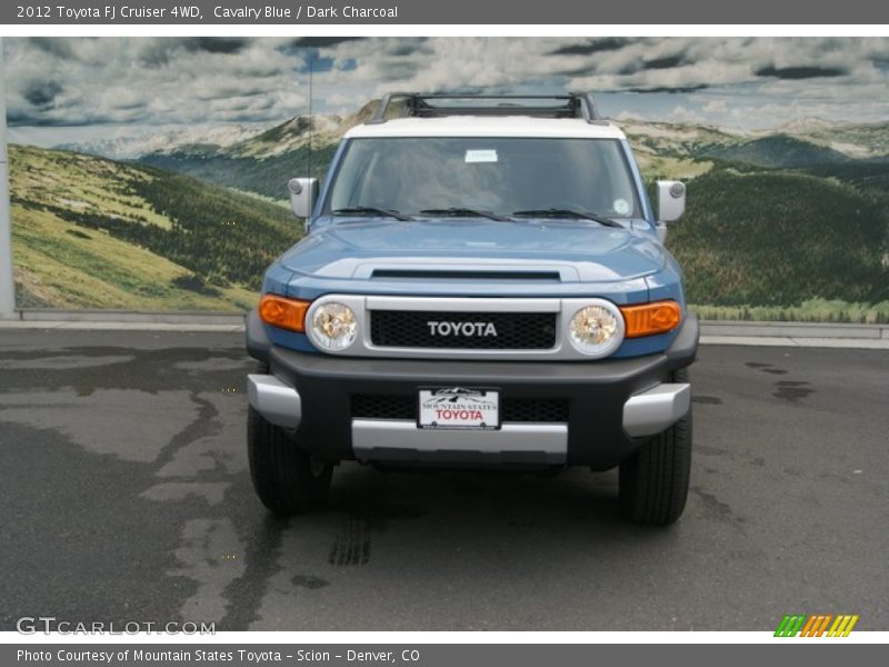 Cavalry Blue / Dark Charcoal 2012 Toyota FJ Cruiser 4WD