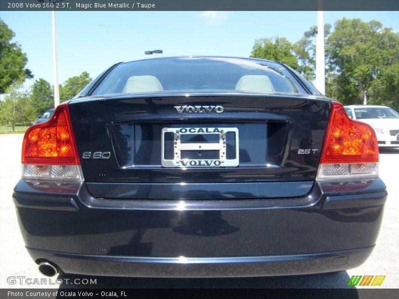 Magic Blue Metallic / Taupe 2008 Volvo S60 2.5T