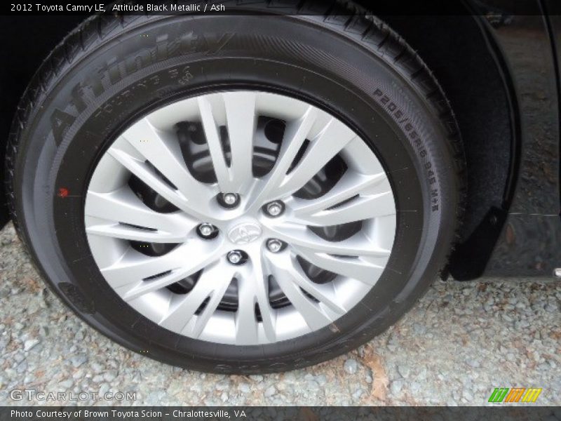 Attitude Black Metallic / Ash 2012 Toyota Camry LE