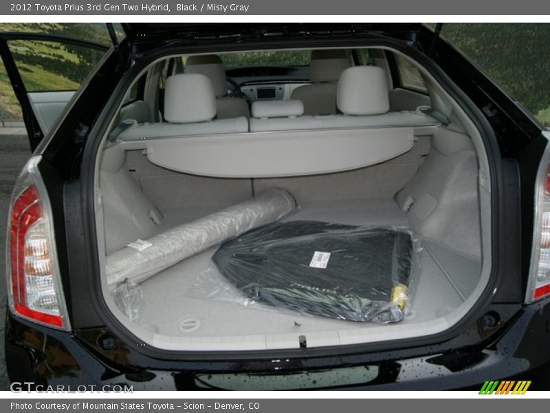 Black / Misty Gray 2012 Toyota Prius 3rd Gen Two Hybrid