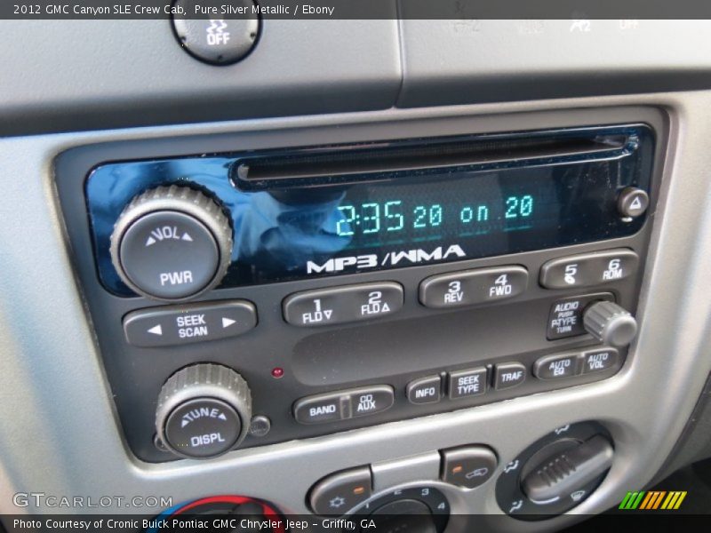 Audio System of 2012 Canyon SLE Crew Cab