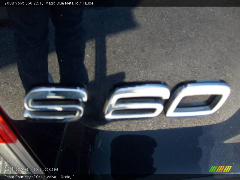 Magic Blue Metallic / Taupe 2008 Volvo S60 2.5T