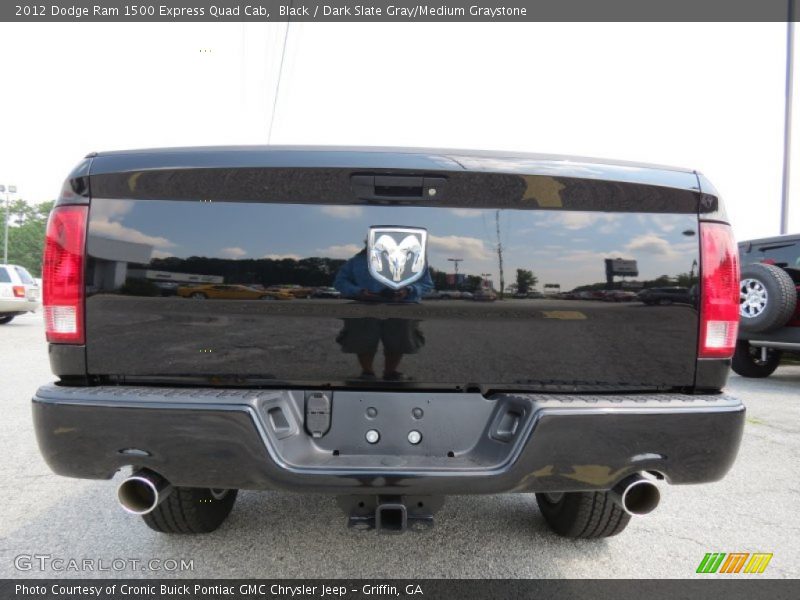 Black / Dark Slate Gray/Medium Graystone 2012 Dodge Ram 1500 Express Quad Cab